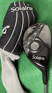 CALLAWAY SOLAIRE Utility Hybrid #5, Ladies Flex, RH, Graphite Shaft, Almost Mint - Picture 1 of 12