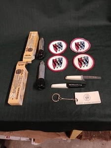VINTAGE BUICK Dealer Promo Advertising Lot KEYCHAIN, Patches, Versatool (BD) - Picture 1 of 12