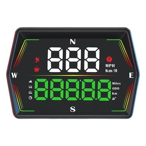 Car Truck Head Up Display GPS HUD Digital Speedometer with USB Power and Mount - Picture 1 of 14