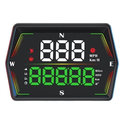 Car Truck Head Up Display GPS HUD Digital Speedometer with USB Power and Mount - Image 1 of 4