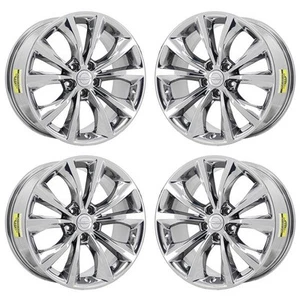 18" Chrysler 200 PVD Bright Chrome Wheels-C Rims Factory OEM 2516 Exchange 20... - Picture 1 of 3
