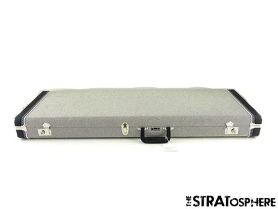Fender BLACK TWEED HARDSHELL CASE from Jim Root Jazzmaster V4 Model. - Image 1 of 4
