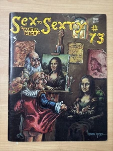 Sex to Sexty Vol. 73 Master Piece 1975 Vintage Adult Humor Magazine Very Good - Picture 1 of 15