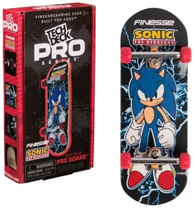 , Finesse X Sonic The Hedgehog Pro Series Finger Board with Storage Display, ... - Picture 1 of 9
