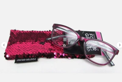 Gafas de lectura Foster Grant con estuche blando MIRELLE MAG/AQUA Foto 1 de 3