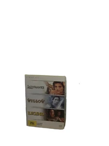LadyHawke Legend & willow DVD 3 DISC SET 3 MOVIES Classic Fantasy Films Region 4 - Picture 1 of 6