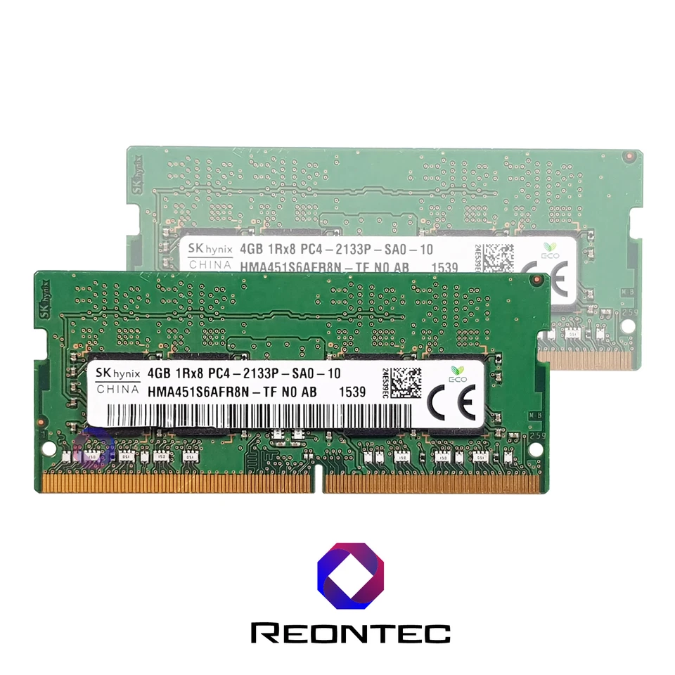 RAM LAPTOP 4 GB SK hynix PC4 - 17000 DDR4 2133P HMA451S6AFR8N-TF 1Rx8 - Immagine 1 di 1