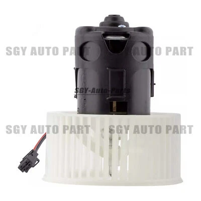 PARA BMW 528i 535i 550i 640i Original Delantero AC Calentador Soplador Motor con Ventilador Jaula Foto 1 de 4