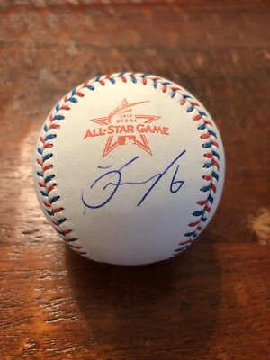 Бейсбольный мяч с автографом Джонатана Шопа 2017 All Star сертификат подлинности PSA DNA Minnesota Twins - Изображение 1 из 4