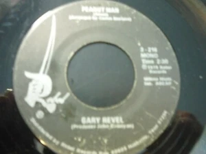 Gary Revel -Peanut Man 45 obscure rock soul Rebel label 3-216 1978 - Picture 1 of 2