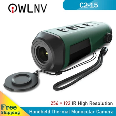 OWLNV C215 Handheld Thermal Monocular Camera for Hunting 256 × 192 IR Resolution - Image 1 of 4