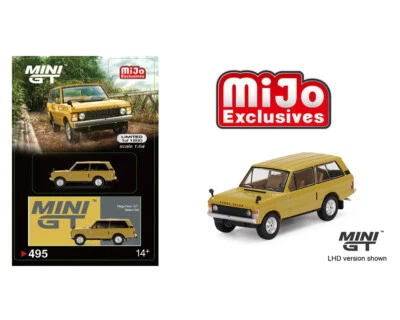 Mini GT 1:64 Land Rover Range Rover 1971 Bahama Gold MGT00495-1I Foto 1 de 4