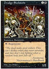 Drudge Skeletons X4 (5th Edition) MTG (NM) *CCGHouse* Magic