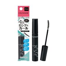 Cezanne Airy Long Lash Mascara 7g Black Fiber Contains Curl Multi-proof Hot Wate