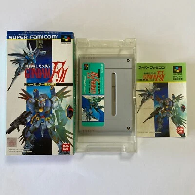 Super Famicom BANDAI - Mobile Suit Gundam F91 Formula War 0122 - SHVC-GP - Image 1 of 4