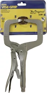 NEW IRWIN MODEL 19 VISE-GRIP 11R 11" Locking C-Clamp 6568349 (25-Pack) - Picture 1 of 1