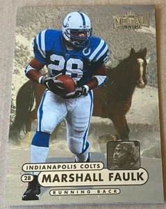 MARSHALL FAULK HOF 1998 SKYBOX METAL UNIVERSE Card #161 NM-MT Condition - Picture 1 of 2