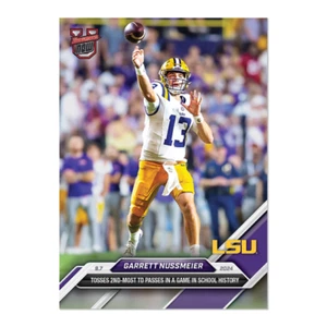 Garrett Nussmeier LSU Tigers 2024 Bowman U Now Football Card 11 - Picture 1 of 2