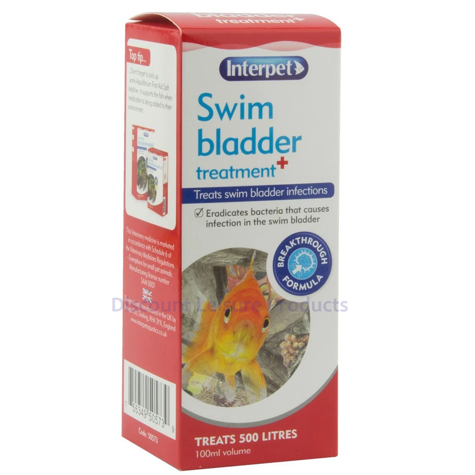 Interpet Aquarium Swimbladder Infection Fish Aid Treatment Freshwater Fish Tanks - Image 1 of 1