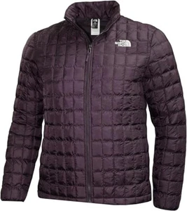 The North Face Thermoball Jacket Men's Black Currant Quilted Full Zip APP2732 - Picture 1 of 20