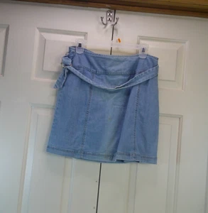 Womens  Skirt/skort Size10w Denim - Picture 1 of 2