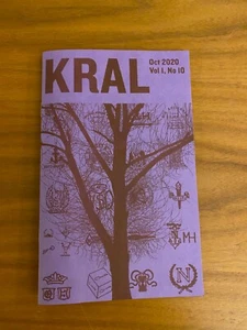 King Kral zine Vol 1, No 10 (Tree) Nature Leaves Flowers Illustration Art Design - Picture 1 of 7