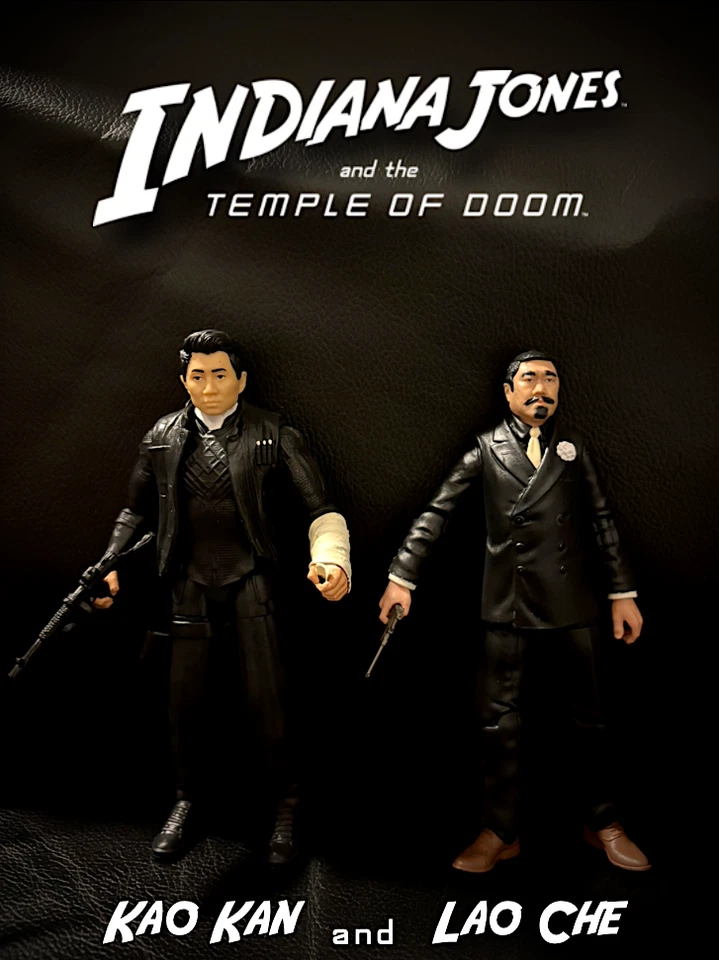 Indiana Jones™ ADVENTURE SERIES (Shanghai Gang) Lao Che & Kao Kan FIGURA PAQUETE DE 2 Foto 1 de 2
