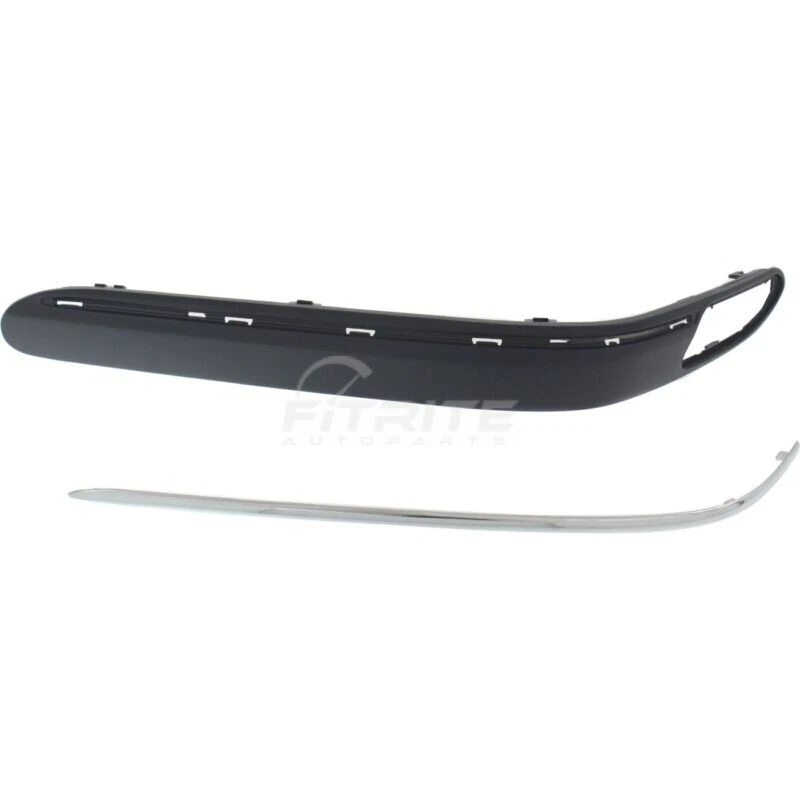 Moldura de parachoques delantera izquierda imprimada para Mercedes-Benz C230 MB1058104 2003-07 Foto 1 de 4