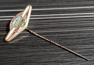 Eisenacher Automobilwerk Anstecknadel Wartburg lackiert ORIGINAL - Maße 25x11mm - Picture 1 of 2