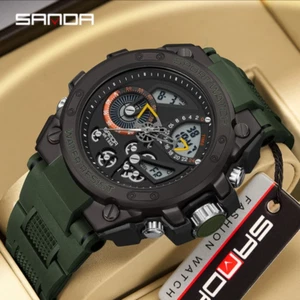 Reloj Hombre Eléctrico Multifunción Moda Tendencia Exterior Lumino - Imagen 1 de 12