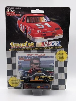 Rusty Wallace 1/64 Black Pontiac Excitement Die Cast Racing Champions - Image 1 of 4