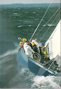 Vintage Postcard Continental Americas Cup 1977 Freedom 12/US30 - Picture 1 of 2