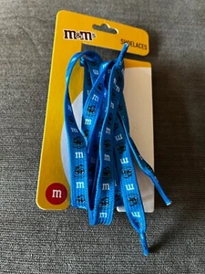 M&M - ein Paar blaue Schnürsenkel - neu - Bild 1 von 3