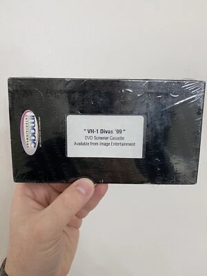 RARE VH1 Divas Live 99 1999 Whitney Houston Cher VHS ADVANCED SCREENER - Image 1 of 4