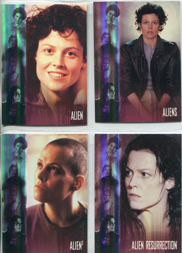 ALIEN LEGACY INKWORKS 1998 RIPLEY FOIL SET (4) - Image 1 of 1