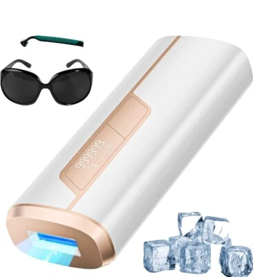 Haarentfernung Laser mit Kühlfunktion, 600NM Lichtwelle und 9... - Bild 1 von 3