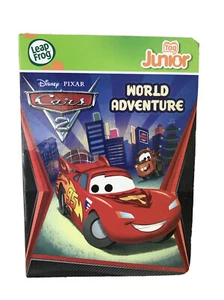 Leap Frog Tag Junior Hardcover 5x7” Book Disney Pixar Cars 2 World Adventure - Picture 1 of 7