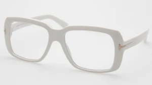 NEU TOM FORD TF 5822-B ECO 025 Weiß BRILLE BRILLENGESTELL 54-16-145mm B42mm Italy - Bild 1 von 10