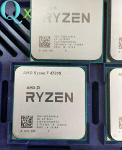 AMD Ryzen R7 4700G AM4 CPU Processor 3.6GHZ 8C 16T With Radeon Graphics Desktop