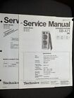 Technics Sb-A71 Speaker Service Manual Original