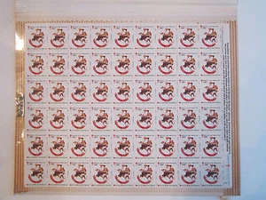 LARGE U.S. COLLECTION 1973-1981, 1987 XMAS SEALS SHEETS & MORE - MINT - TUB EEE - Picture 1 of 12