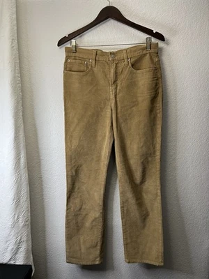 Pantalones de pana estilo jean de 5 bolsillos J Crew 'Vintage ajustados rectos'. Mujer 29 Foto 1 de 4