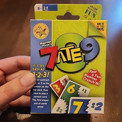 7 Ate 9 Out of the Box Card Game New Sealed Cards - Image 1 of 3