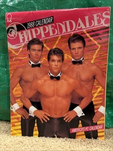 Wandkalender CHIPPENDALES Fantasy 1988 - Bild 1 von 3