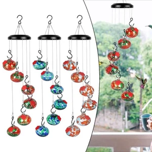 Sleek For outdoor Design Hanging Metal Hummingbird Feeders with Protection - Bild 1 von 28