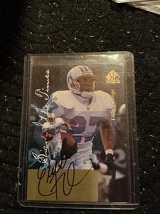 EDDIE GEORGE 1997 UD SP AUTHENTIC SIGN OF THE TIMES ON CARD AUTO VERY RARE CARD - Picture 1 of 3