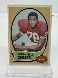 1970 Topps Bobby Bell #154 HOF Chiefs Poor - Imagen 1 de 3