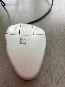 Logitech Mouseman Serial-MousePort M-CQ38 Mechanical Ball Mouse - Picture 1 of 12