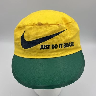 Gorra de Colección Nike Brasil Amarillo Verde Talla Única Swoosh Solo Hazlo  Foto 1 de 4