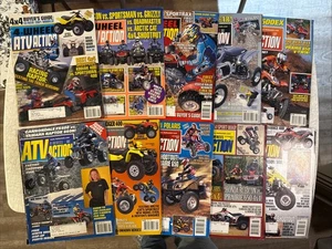 4-WHEEL ATV ACTION MAGAZINE - 2001 - LOT OF 10 - MISSING APR & AUG - Picture 1 of 3